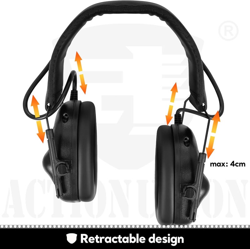 ACTIONUNION Tactical Headwear Headset No Noise Reduction - Image 3